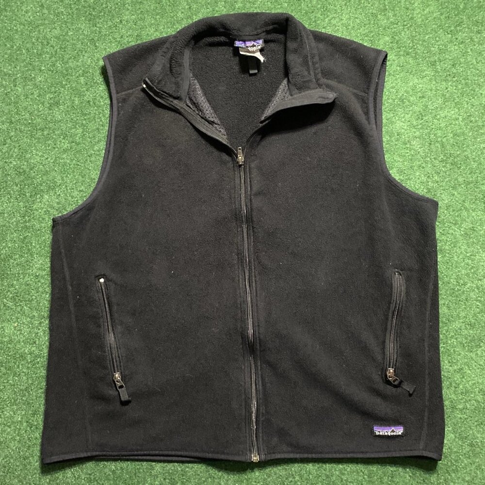 Patagonia Men’s SYNCHILLA Sweater Vest XLarge Black